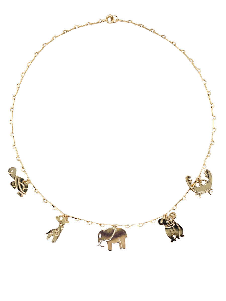 ANIMAL KINGDOM CHARM COLLIER