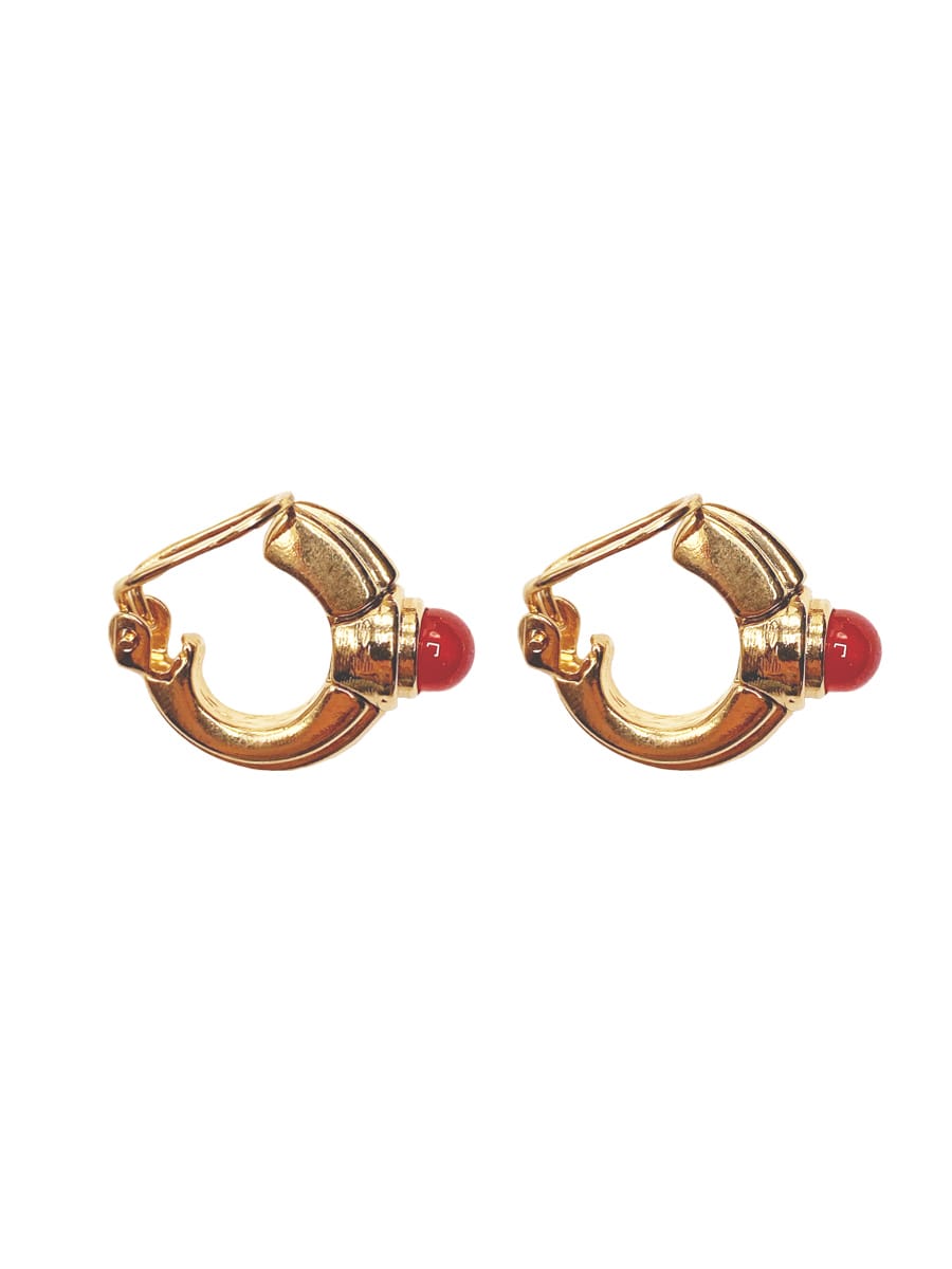 ART DECO HOOPS