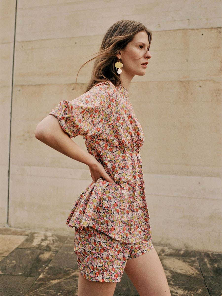 Short Shorts Mille Fleurs