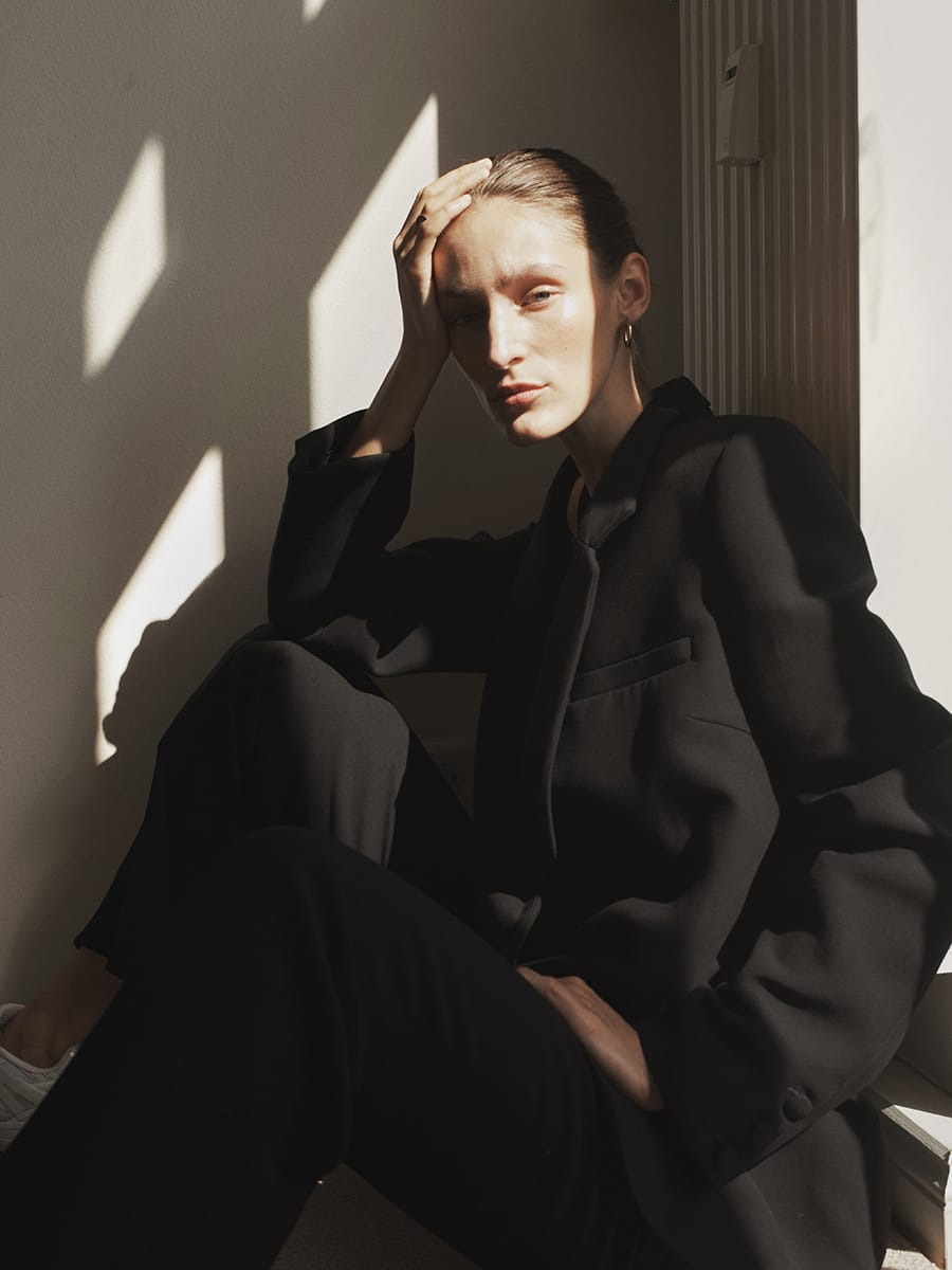 TROUSERS RIVER BLACK