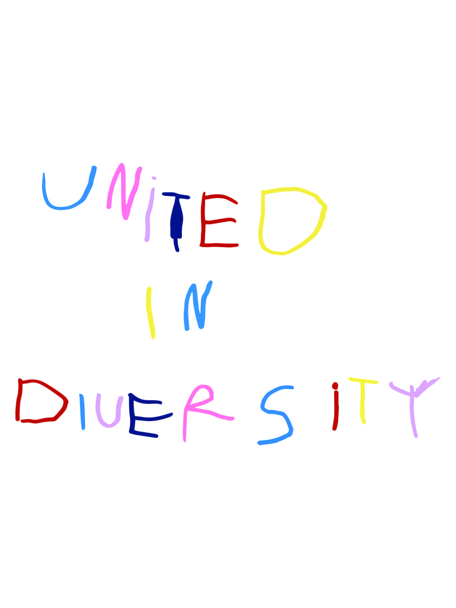 T-SHIRT UNITED IN DIVERSITY
