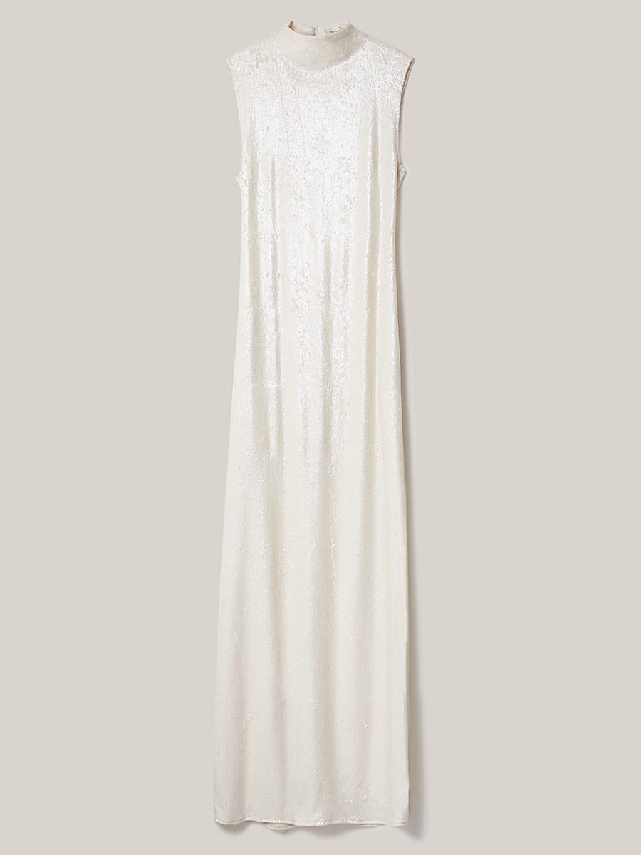 Dress Aylin Cream White & Liquorice