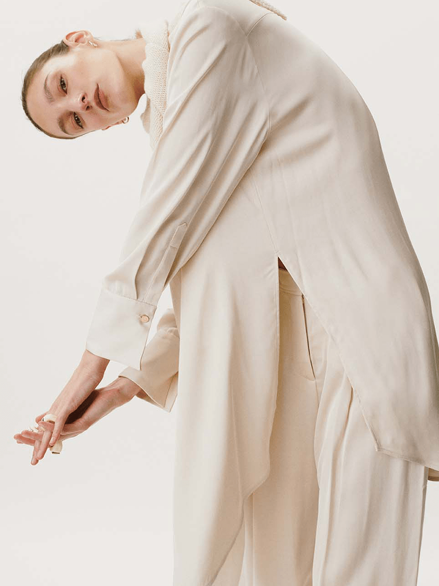 Shirt Blouse Jill Satin