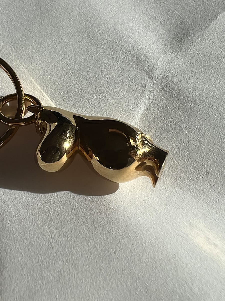 MOOMINTROLL® 3D 14K solid gold
