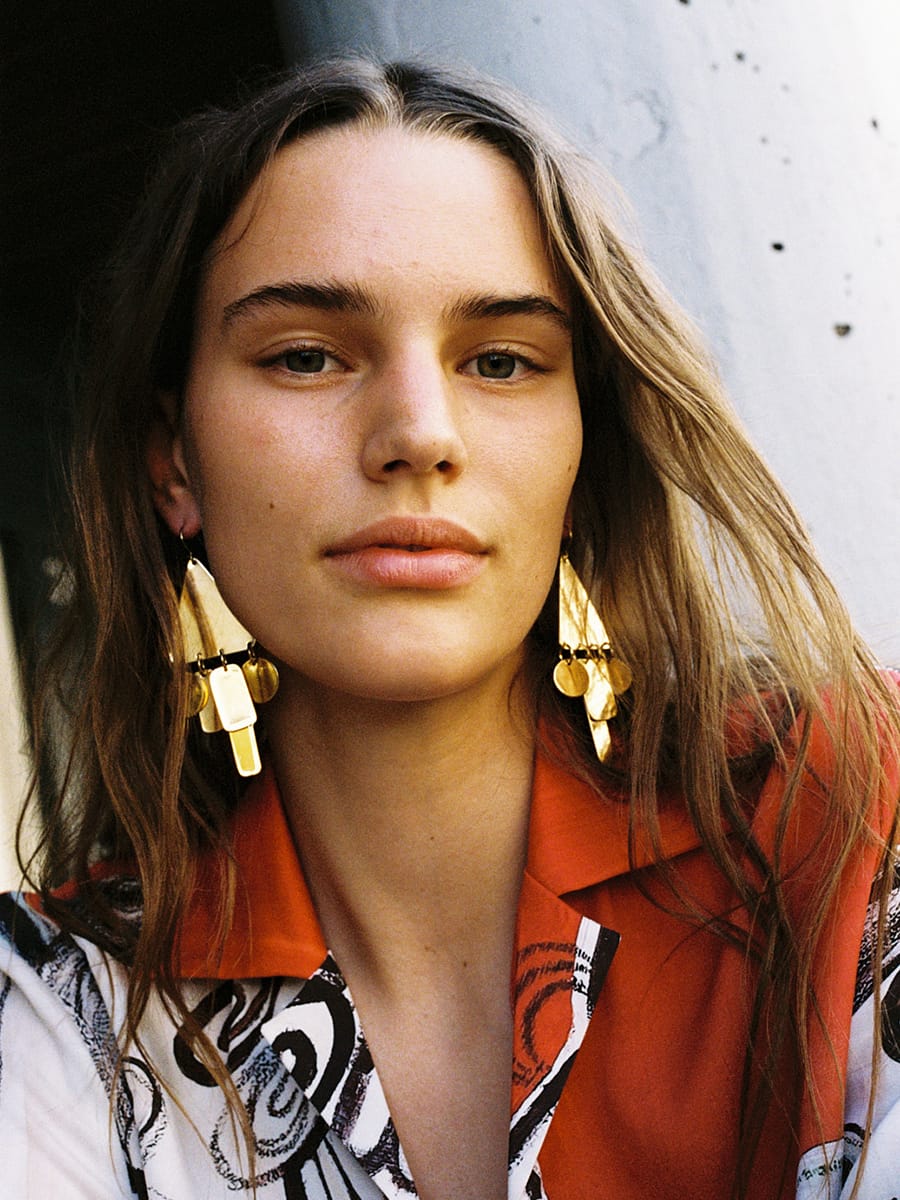 Earrings Majorelle