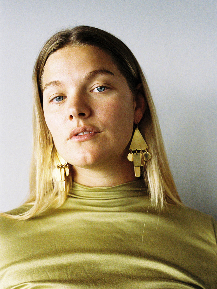 Earrings Majorelle
