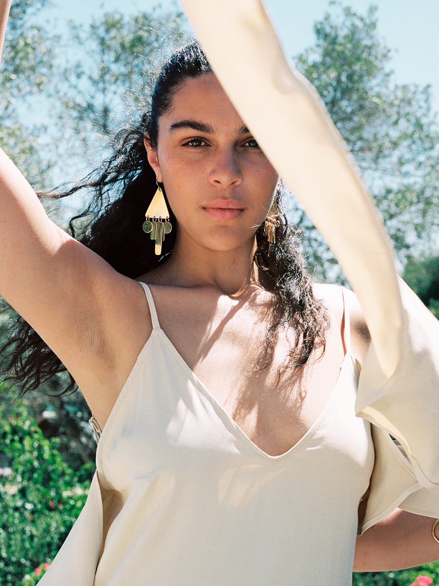Earrings Majorelle