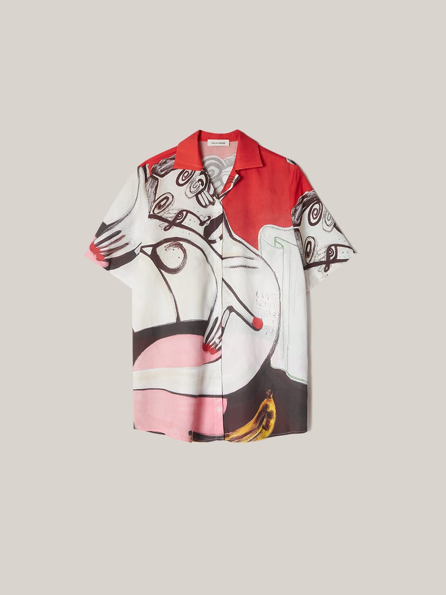 SHIRT BLOUSE CHANDLER PRINT