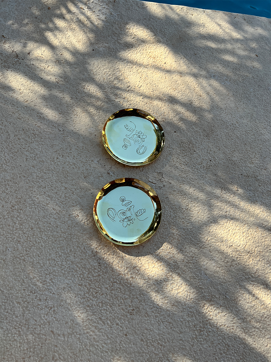 The Little Ladies Jewelry Plate