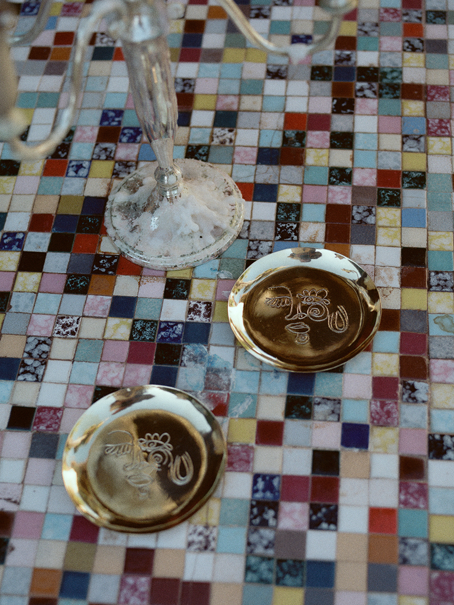 The Little Ladies Jewelry Plate