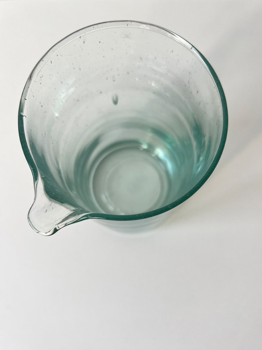Recycled Glass Pitcher