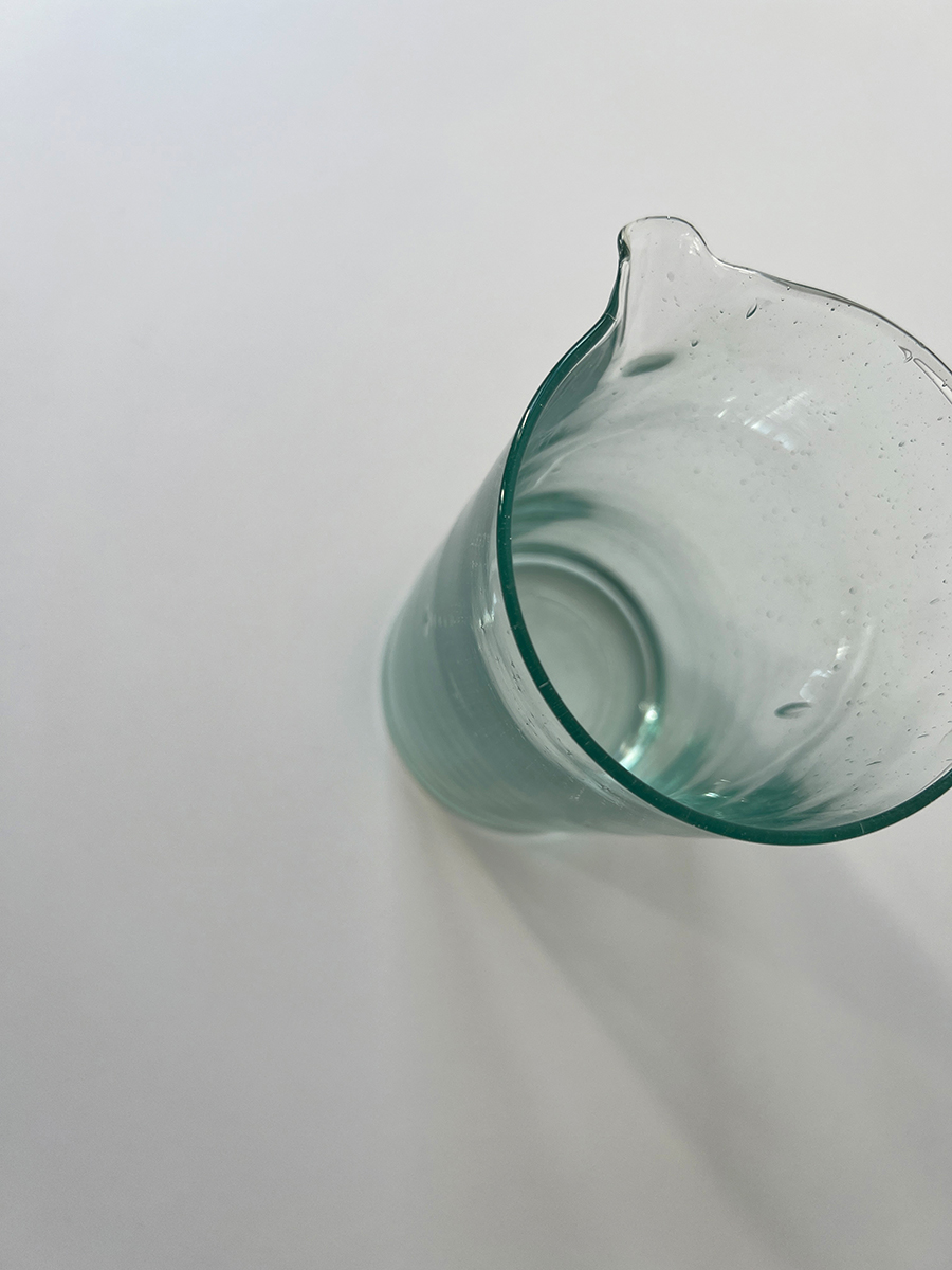Recycled Glass Pitcher