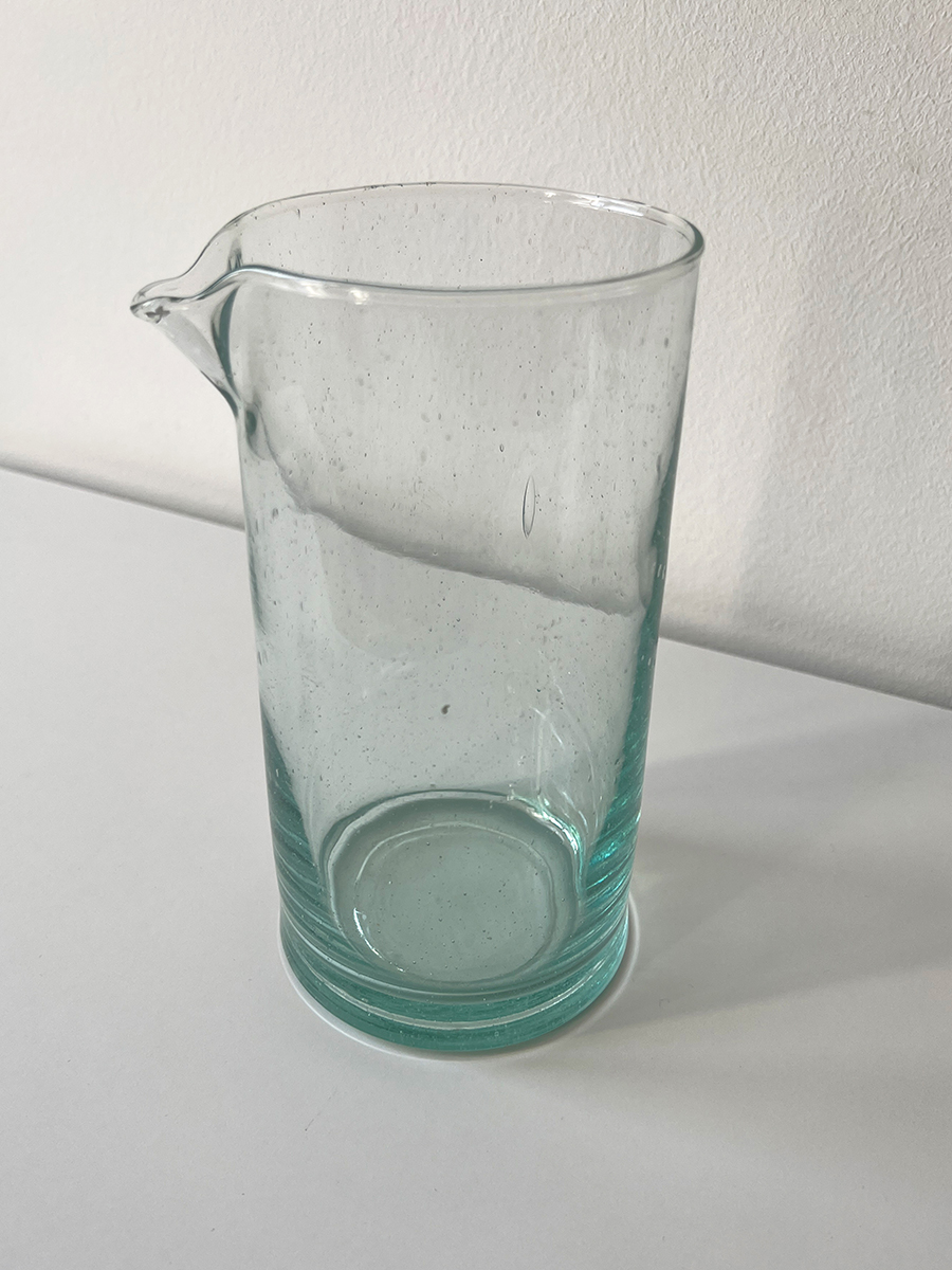 Recycled Glass Pitcher