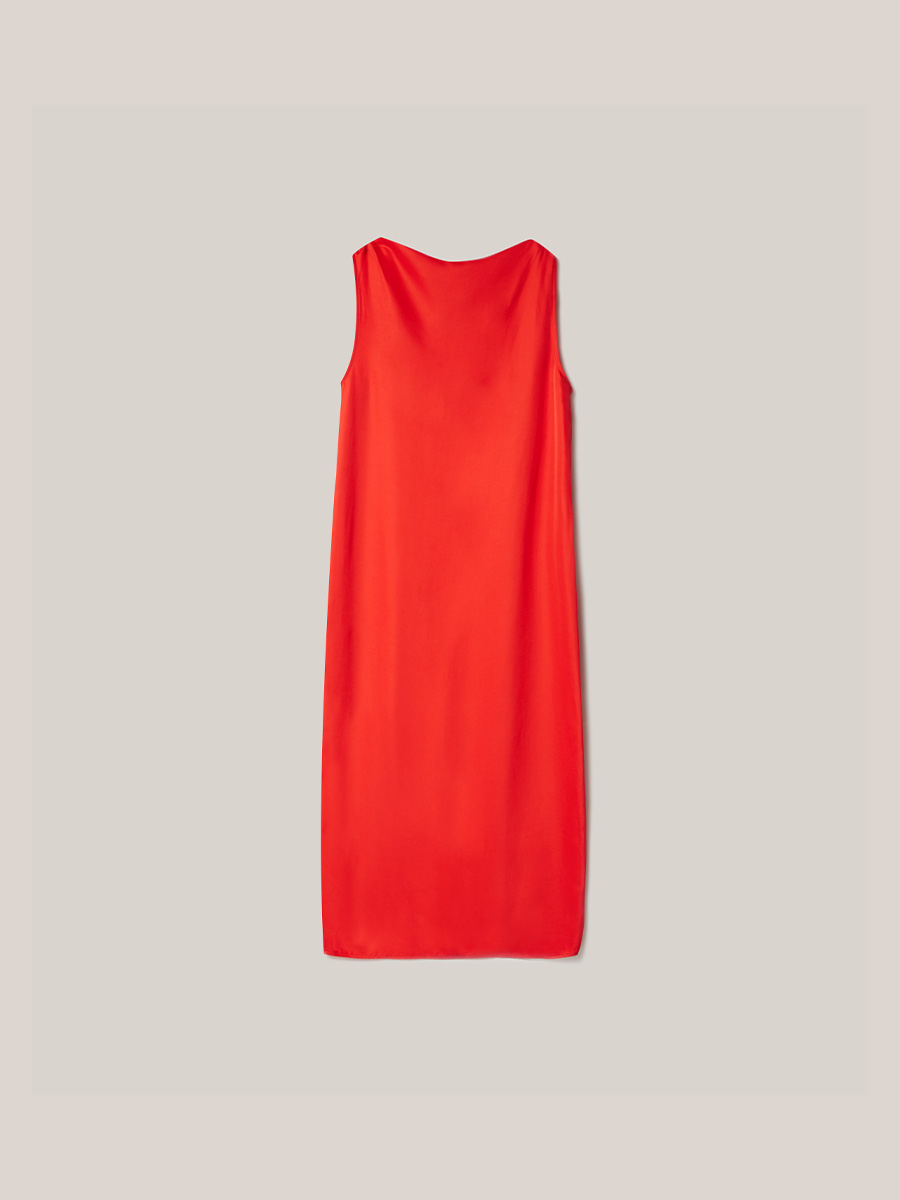 Slipdress Edie Tomato