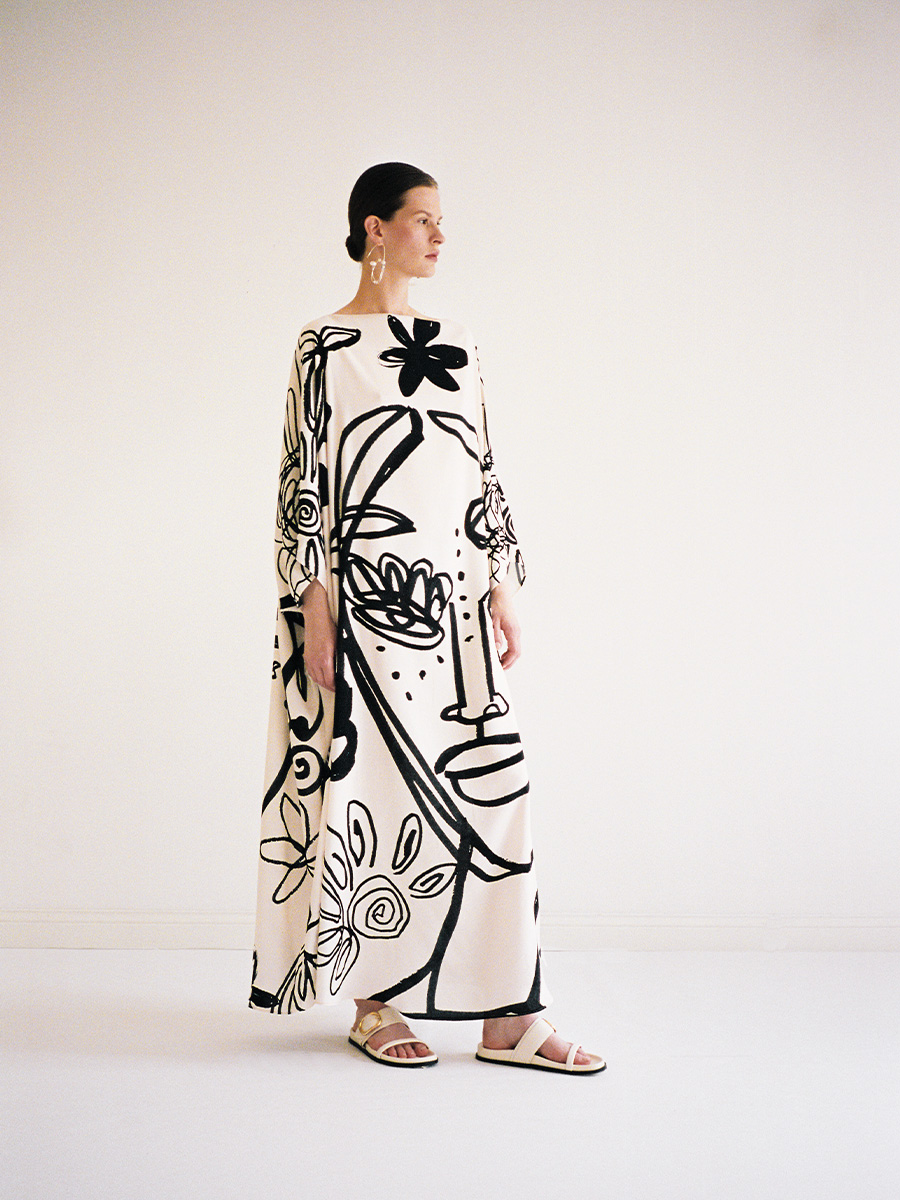 Kaftan Jolie Print