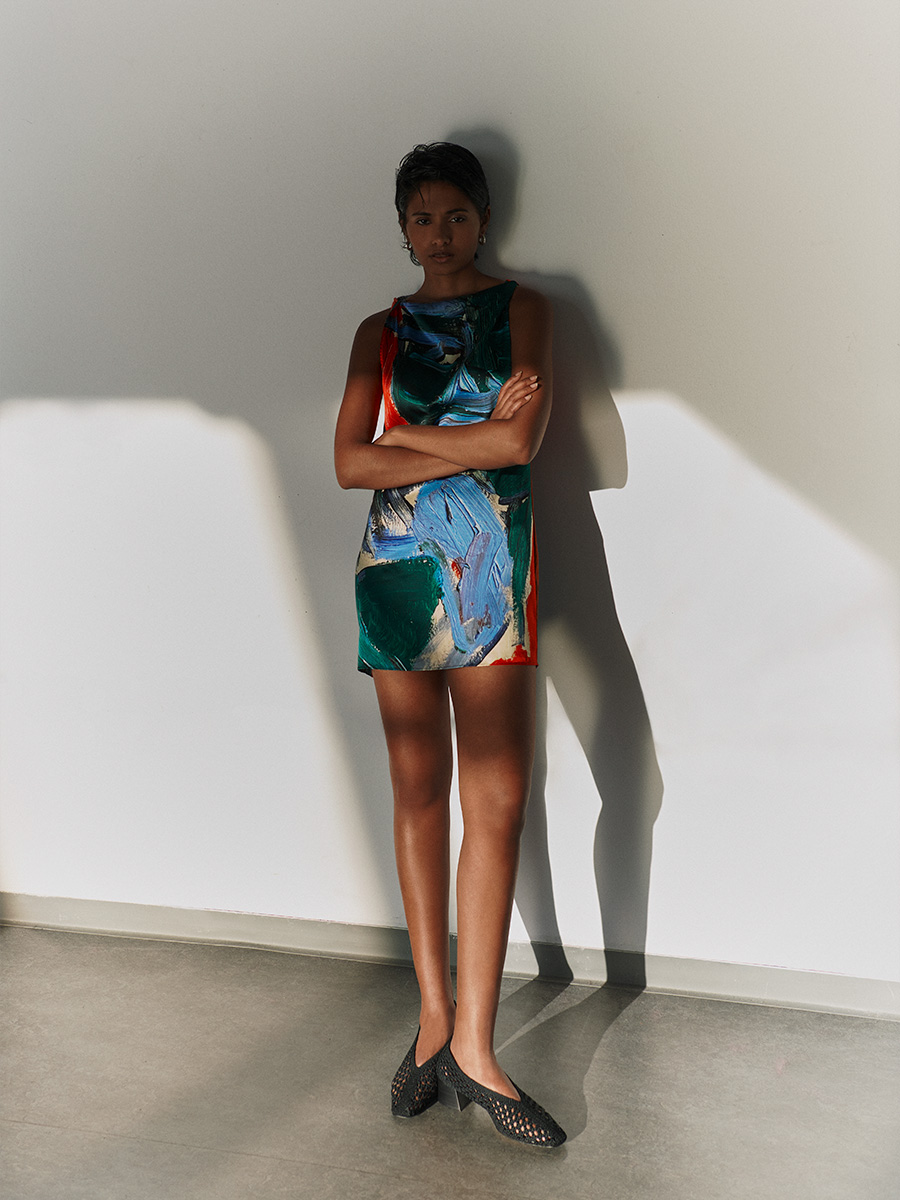 Mini Slipdress Edie Print