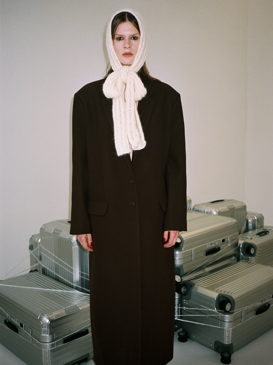THE BLAZER COAT 2.0 BITTER CHOCOLATE