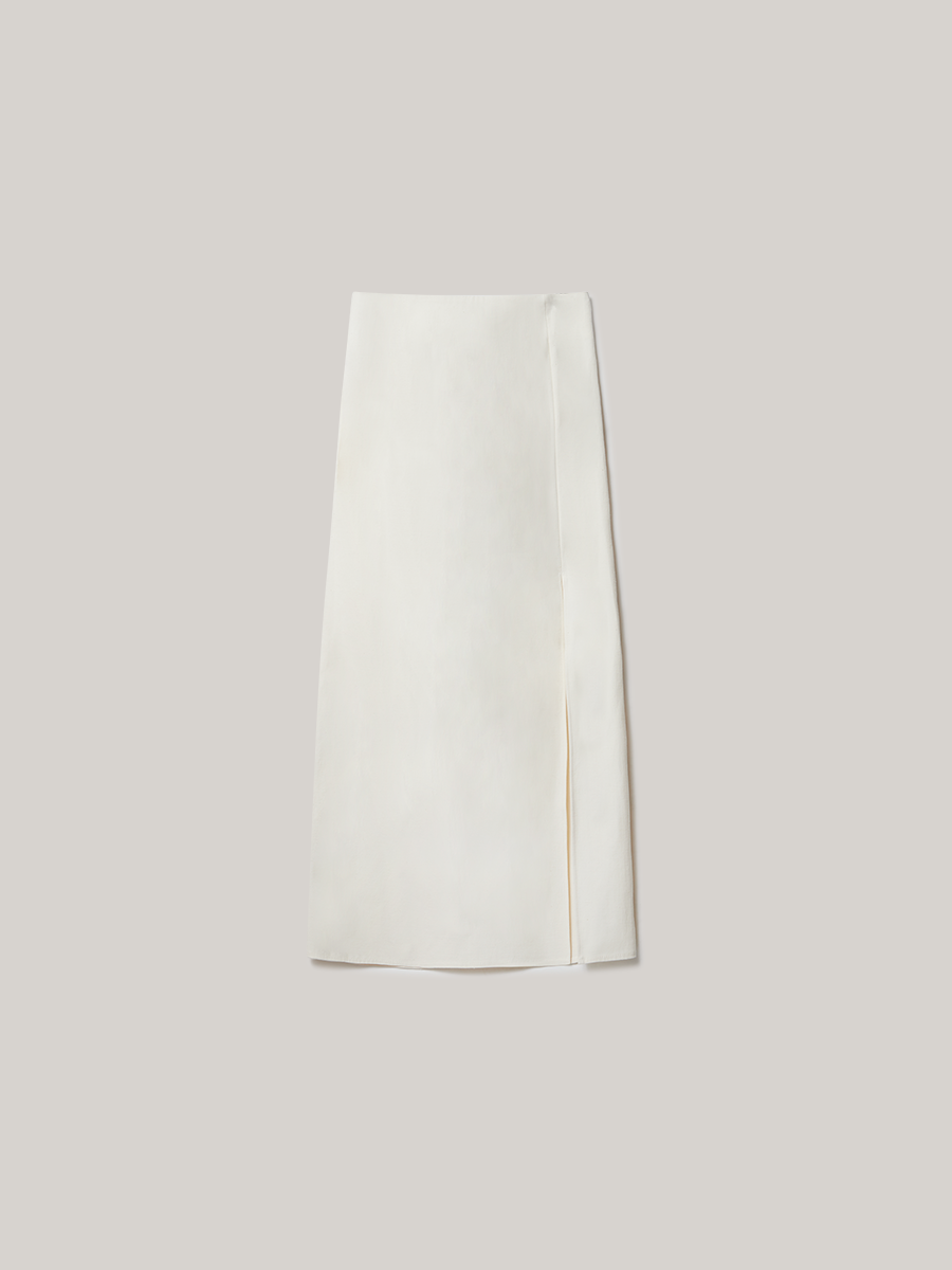 PENCIL SKIRT RAW COTTON