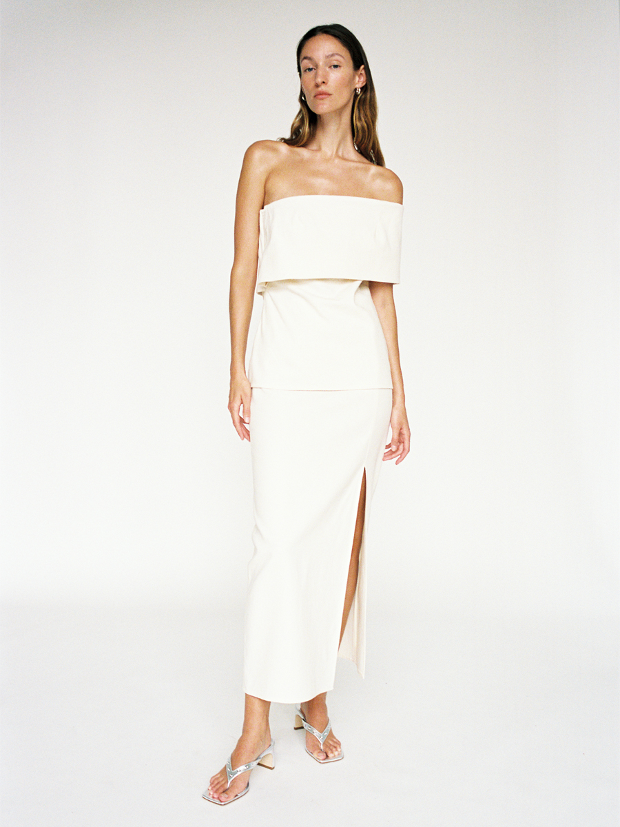 TOP LYDIA RAW COTTON