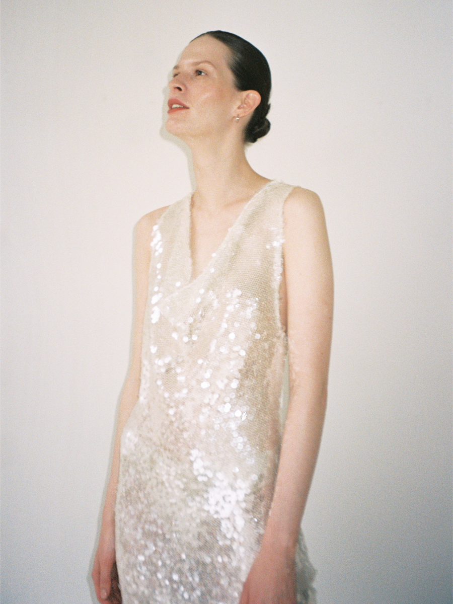 DRESS LOTUS SEQUINS